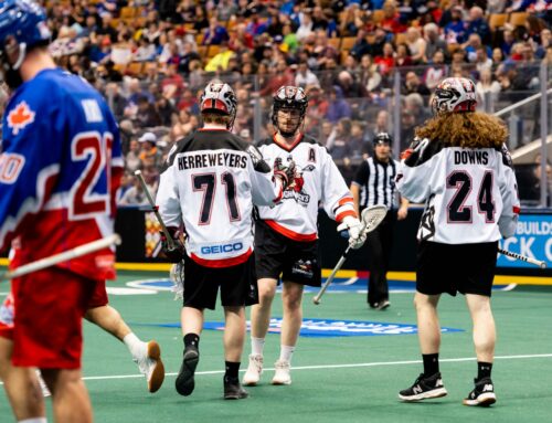 RIGGERS TOPPLE ROCK