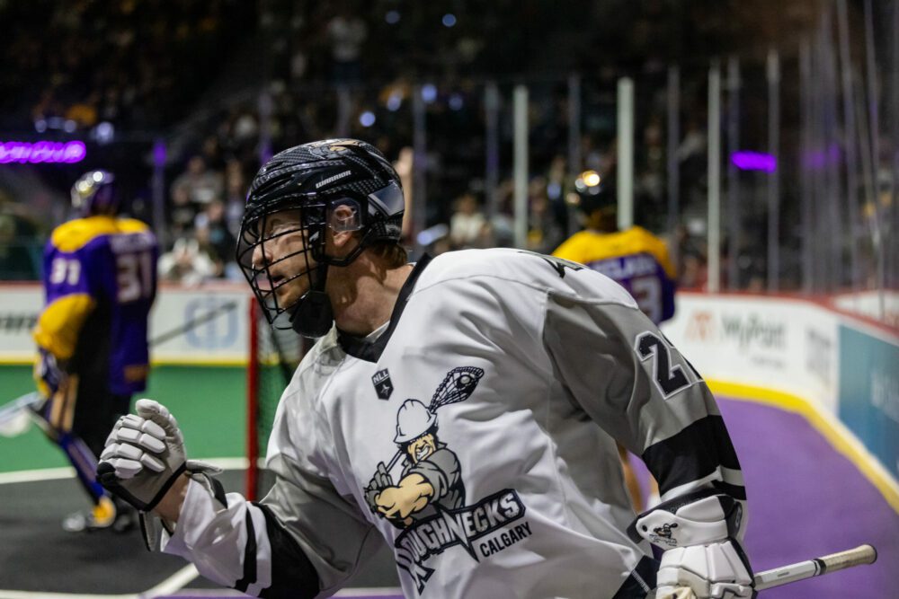 Shane Simpson of the Calgary Roughnecks